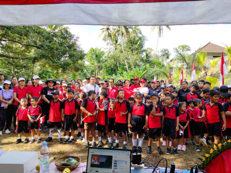 Perayaan HUT Republik Indonesia ke-79 di Desa Tiying Gading